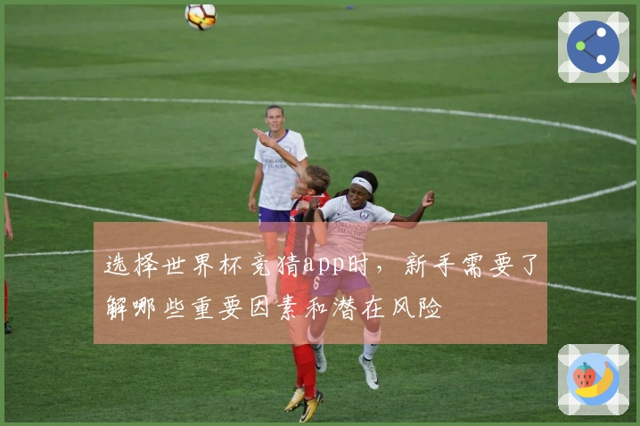选择世界杯竞猜app时，新手需要了解哪些重要因素和潜在风险