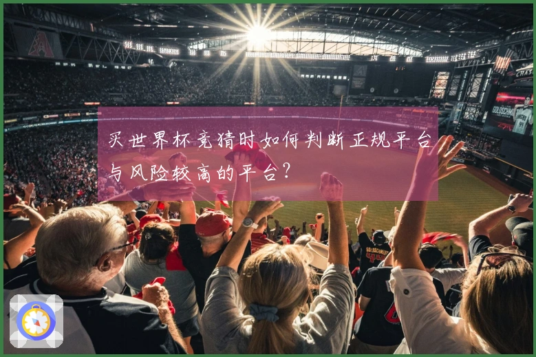 买世界杯竞猜时如何判断正规平台与风险较高的平台？