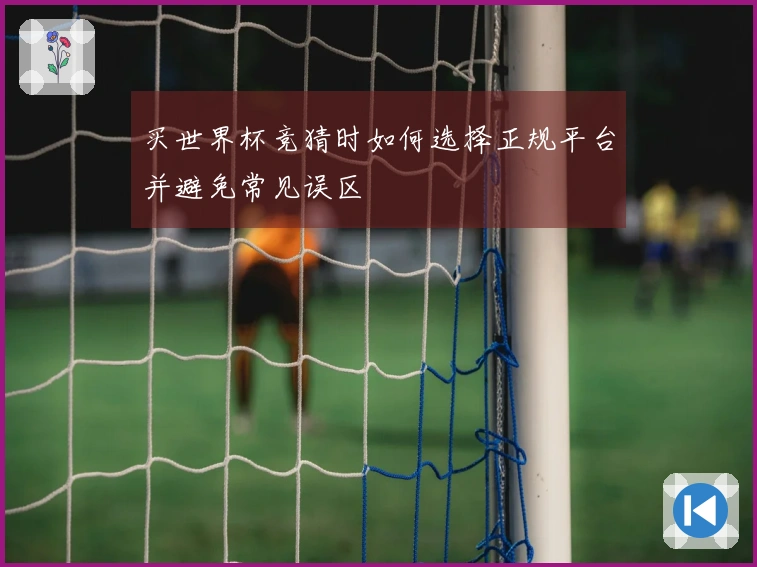 买世界杯竞猜时如何选择正规平台并避免常见误区