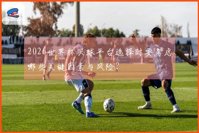2026世界杯买球平台选择时要考虑哪些关键因素与风险？